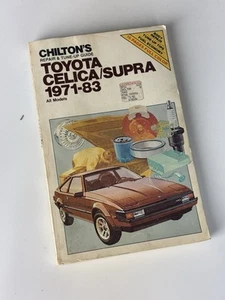Toyota Celica Supra Manual 1971-1983 Chiltons - Imagen 1 de 1