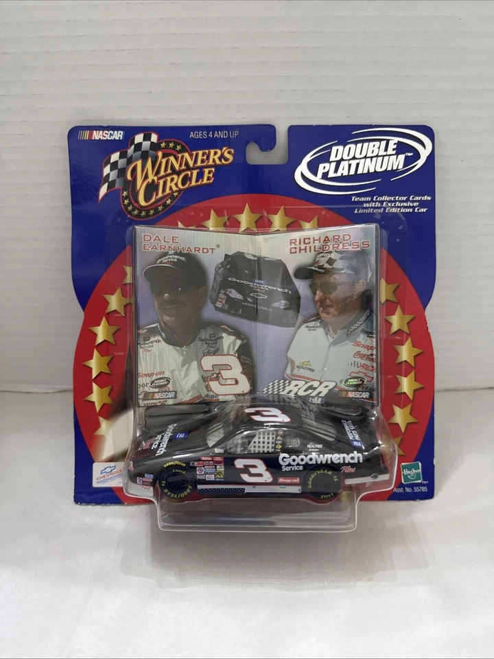 2001 Dale Earnhardt Sr #3 Goodwrench 1/43 Double Platinum Winner's Circle NIP  - Image 1 of 4