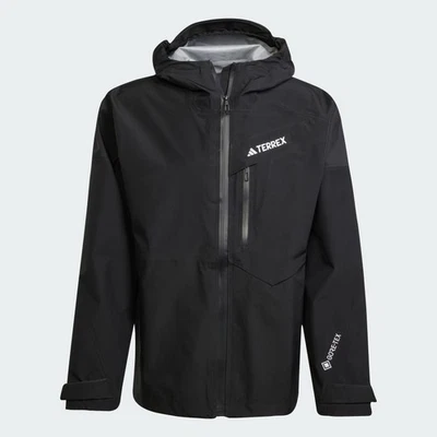 Adidas Terrex Techrock 3L GTX Performance Black Men's -M- (JF1355) Hiking Jacket - Image 1 of 4