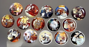 Norman Rockwell Platos Coleccionables Knowles Fairmont Colección Buscador 19 - Imagen 1 de 10