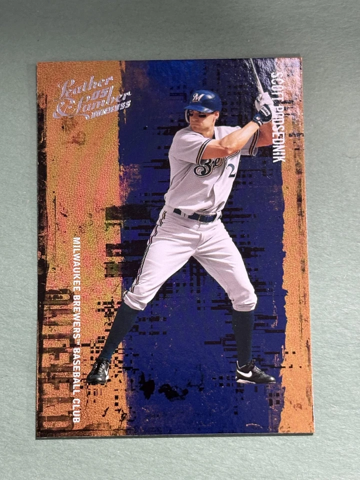 Scott Podsednik 2005 Donruss Leather & Lumber Milwaukee Brewers #119 EE404 - Image 1 of 2