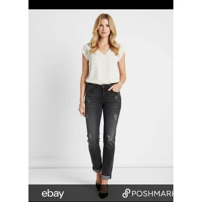 Chanel Women's Straight Leg Jeans - Black - Size: IT 40 / US 30 - Image 1 of 4