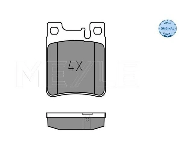 Brake pad set, disc brake Meyle 0252130515 for Chrysler - Image 1 of 1