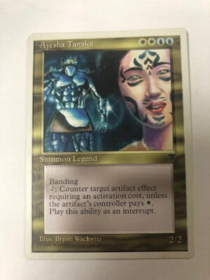 1x Ayesha Tanaka 1995 Chronicles Magic Cards, COMBINED  SHIPPING - Image 1 of 2