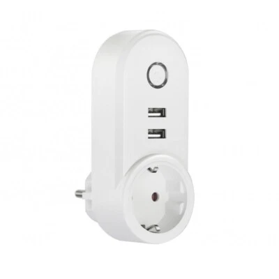 Enchufe inteligente Muvit Wifi con 2 USB (NUEVO) - Imagen 1 de 4