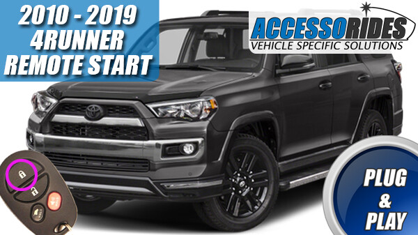 Toyota 4Runner Remote Start Remote Start Kit For 2022-2024 Toyota ...