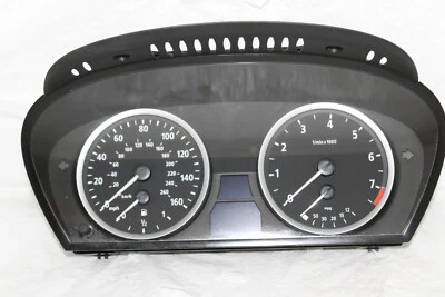 Speedometer Instrument Cluster 06 07 BMW 525i/530i Panel Gauges 159,951 Miles - Image 1 of 4