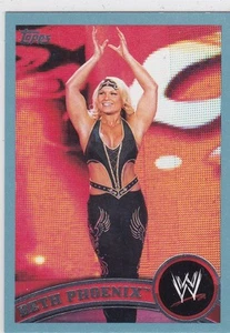 2011 TOPPS WWE SEXY BETH PHOENIX BLUE PARALLEL TRADING CARD #29  2011 MADE - Picture 1 of 1