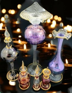 Vintage Egyptian Bottles made pre 1995 JC17 19 - Picture 1 of 6