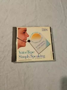 IBM Voice Type Simply Speaking Vintage Software For Windows 95 - Picture 1 of 6
