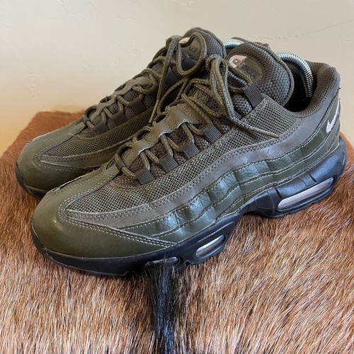 Sneakers Uomo Nike Air Max 95 DZ4511 300 Cargo Khaki Bianco Taglia 9 RARA