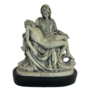 VTG Marwal Ind Inc Michelangelo Pieta Statue Mary holds Jesus Crucifixion 14" - Picture 1 of 24