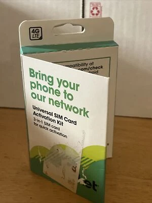 Wireless 3-in-1 SIM Kit - Bring Your Own Phone Cricket - 4G LTE - Image 1 of 4