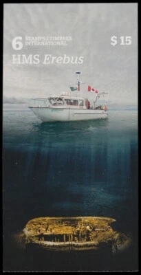 Canada Stamps, Booklet of 6, HMS Erebus, #2856a, BK627 MNH - Image 1 of 2