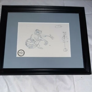 Classics of Walt Disney Collection Pencil Sketch Timon in Hula Skirt Lion King - Picture 1 of 3