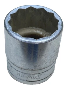 Snap On Tools Vintage 12 Point Shallow 1-1/16 Socket SW-341 USA Underline Logo - Foto 1 di 15