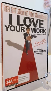 I Love Your Work (DVD, 2003) PAL - AUS- Like New. Next Day Post. Tracking. T3 - Picture 1 of 3