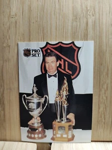 DAVE TAYLOR 🏆1991 Pro Set #325 King Clancy Trophy NHL Hockey Card🏆FREE POST - Picture 1 of 2