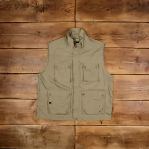 Vintage Northwest Territory Outdoor Gilet L Utility Vest Fishing Green - Picture 1 of 4