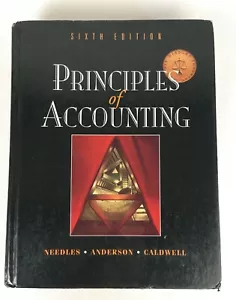 Principles of Accounting Sixth Edition Book - Needles, Anderson, Caldwell, Mills - Picture 1 of 8