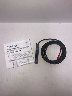 Amplificador Sensor Fibra Digital Keyence FS-V31P, 24VDC, Tipo Cable, PNP Foto 1 de 4