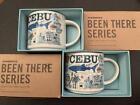 Cebu Set of 2 Starbucks coffee Cup Mug 14oz Been There Series NEW in Box