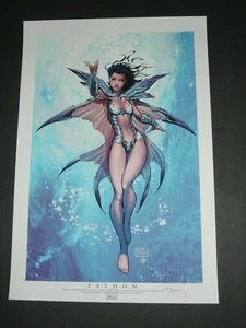 2020 YEAR OF NO SHOWS - FATHOM SOURCEBOOK #1 ART PRINT BY MICHAEL TURNER 13X19 - Picture 1 of 1