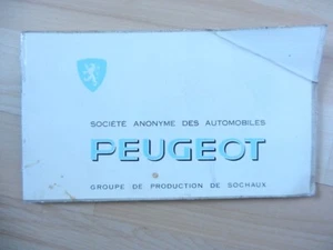 Peugeot Buch Produktionsgruppe von Sochaux 1965 - Bild 1 von 3