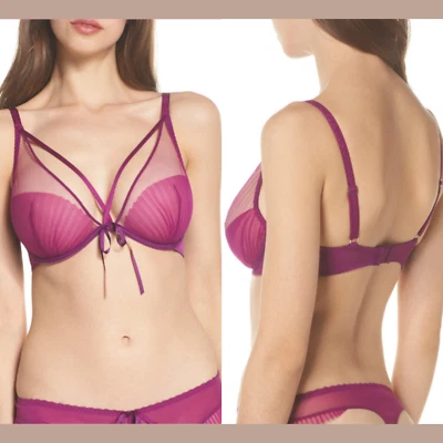 Sujetador con aros Passionata by Chantelle Charmeuse nuevo con etiquetas $68 [talla 32D] #C976 Foto 1 de 4