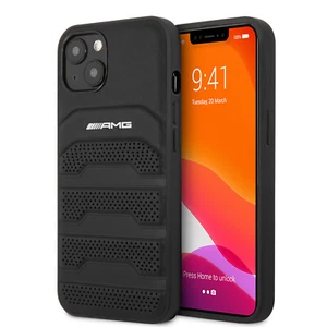 Mercedes-Benz coque arri�re rigide pour iPhone 13 mini - White Logo - Noir - Imagen 1 de 6