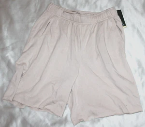 Wild Fable Women's Size S Light Taupe High-Rise Fleece Bermuda Sweat Shorts - Picture 1 of 1