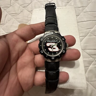Reloj de colección raro Dale Earnhardt NASCAR Game Time necesita batería como está Foto 1 de 3