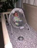 baby trend ez bouncer bluebell