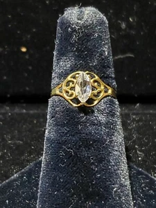 Anello acquamarina oro 14 carati ** - Foto 1 di 1