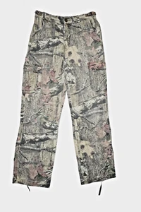 Cabela’s Kids 16 Reg Camo Cargo Pants Realtree Hunting Outdoor Adjustable Waist - Picture 1 of 10