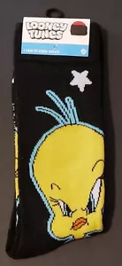 Adult Looney Tunes (Tweety) Novelty Crew Socks (Shoe Size 6-12) | BRAND NEW - Picture 1 of 2