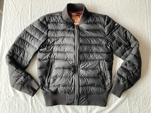 Schott NYC Black Full Zip Quilted Down Coat Jacket Size S Womens - Picture 1 of 10