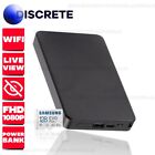 Wireless Power Bank Home Spy Camera 128Gb 5000Mah Invisible Lens Live View 4K