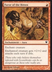 4X FUROR OF THE BITTEN 143/264 INNISTRAD MTG MAGIC NM X4 (yourdeckbuilder) - Picture 1 of 1