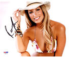 Renee Bargh Signed 8X10 Photo Extra Co Host Sexy Model Psa Dna Autographed