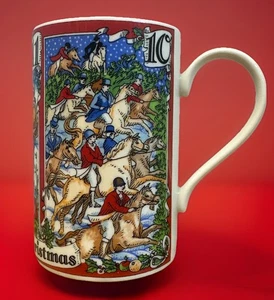 1 Tazza Dunoon 12 Giorni di Natale Giorni 10, 11, 12 Made In Scotland Anne Searle - Foto 1 di 5