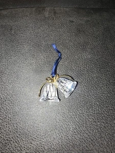 Swarovski Crystal RARE Gold Ornaments Bells - Picture 1 of 7