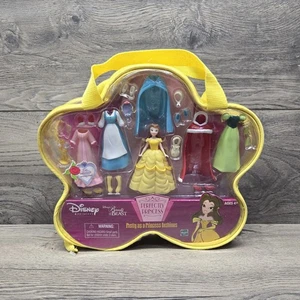 Disney Prinzessin Belle hübsch wie eine Prinzessin 2003 Mode Neu in Verpackung Polly Pocket Größe - Bild 1 von 8