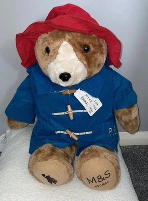 Marks & Spencer's Large Paddington Bear Plush Teddy 22 inches long - Image 1 of 4