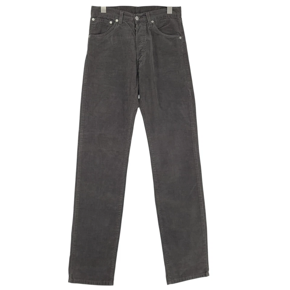 Vintage Levi's Jean 551 Velours Hommes Standard Droit Un1 Taille W30 L34 - Photo 1/4