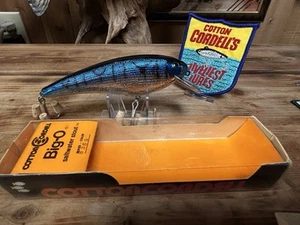 Vintage Cotton Cordell Big O 6” Saltwater Stout Striper Bass Fishing Lure - Picture 1 of 3