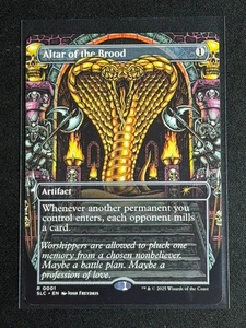MTG Secret Lair An Encyclopedia of Magic the Gathering Altar of the Brood Rare - Picture 1 of 2