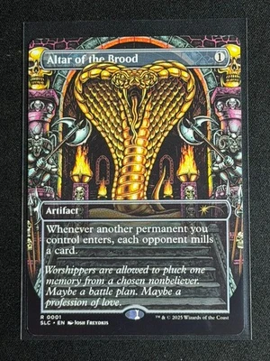 MTG Secret Lair An Encyclopedia of Magic the Gathering Altar of the Brood Rare - Image 1 of 2