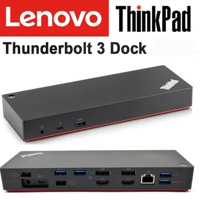 Lenovo ThinkPad Dock Thunderbolt 3 40AN 2E Gén, DK1841 03X7538 - Bild 1 von 4