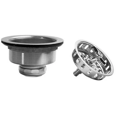 JB PRODUCTS 1133L Stainless Steel Strainer with Spin and Lock Basket - Image 1 of 3